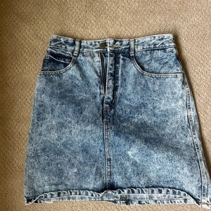 Guess Blue Knee-Length Pencil Skirt for Casual Wear